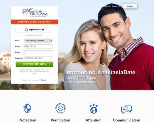 AnastasiaDate Logo